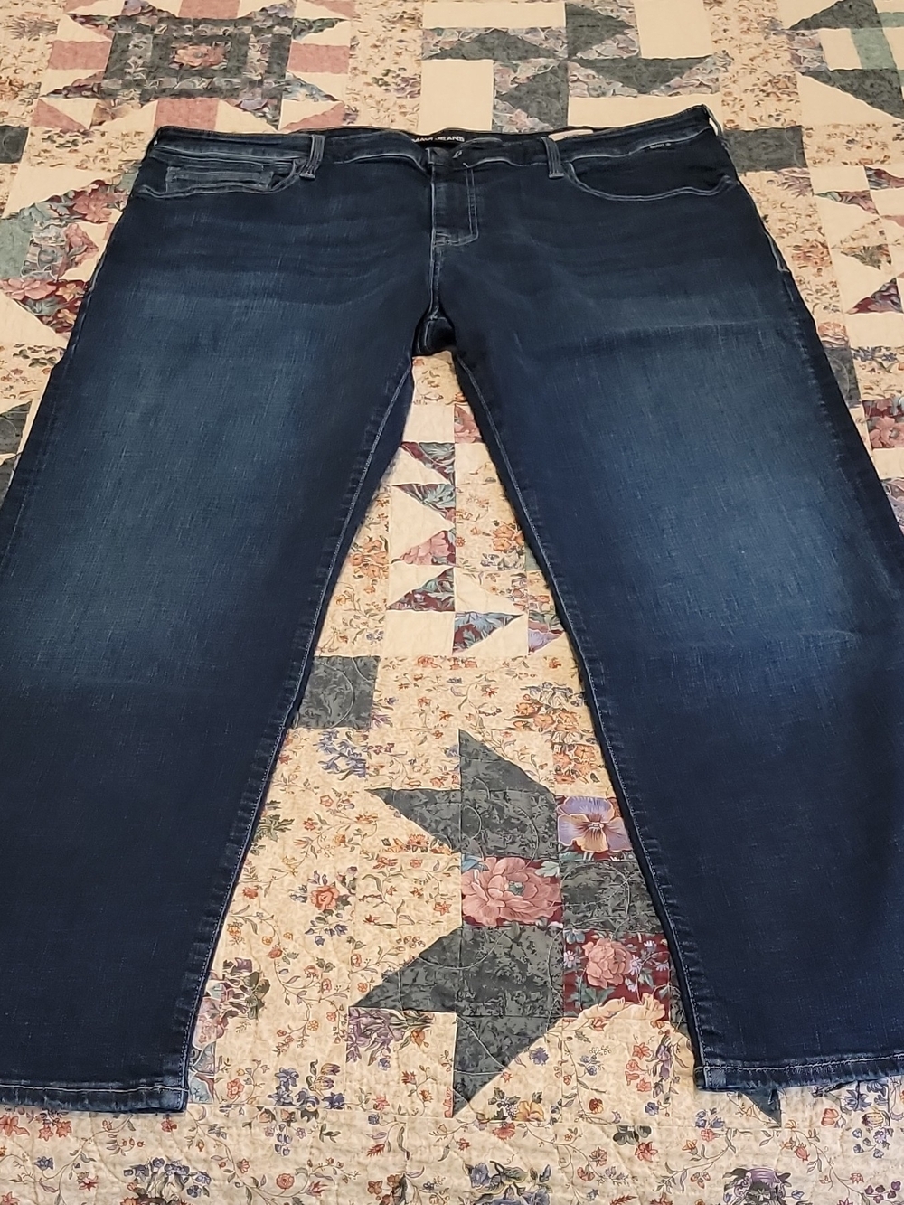 Mavi Men's Relaxed Straight Jeans in Dark Blue Wash 38x30